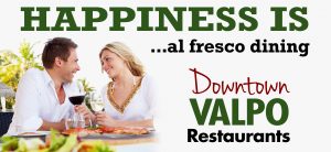 Uptown East is only minutes away from downtown Valparaiso