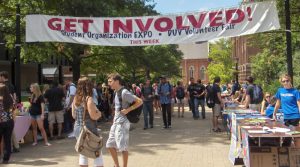 Getting involved at VU will bring happiness