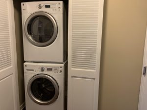 Uptown East room's have in-unit washers and dryers
