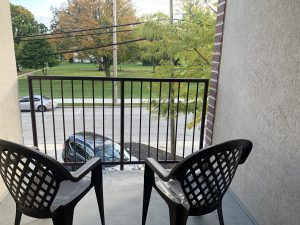 Select units at Uptown East have balconies